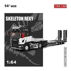 *** PRÉ-ORDER *** Scania Fatbed Skeleton Rexy 1:64 Cool Car