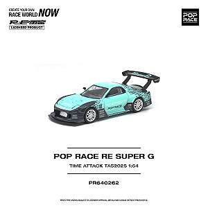 *** PRÉ-ORDER *** RE Super G Time Attack TAS 2025 1:64 POP RACE