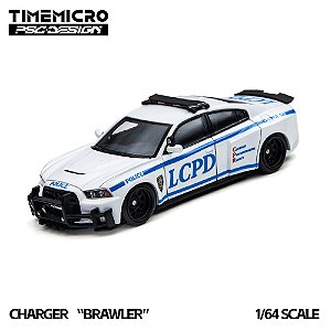 *** PRÉ-ORDER *** Charger Brawler LCPD PSC Design 1:64 TimeMicro