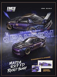 Mazda RX7 FD Rocket Bunny 1:64 Model Model Exclusivo TMCS 2026