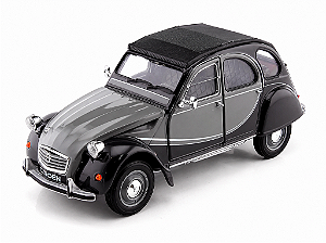 Citroen 2CV 6 Charleston 1:24 Welly Cinza