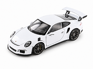 Porsche 911 GT3 RS 1:24 Welly Branco