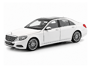 Mercedes-Benz S-Class 1:24 Welly Branco