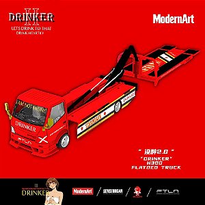 *** PRÉ-ORDER *** H300 Flatbed Drinker Not Drunk 2.0 1:64 ModernArt