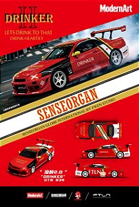 *** PRÉ-ORDER *** GTR R34 Drinker Not Drunk 2.0 1:64 ModernArt