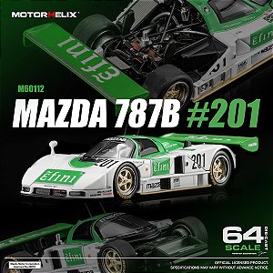 *** PRÉ-ORDER *** Mazda 787B 1:64 MOTORHELIX