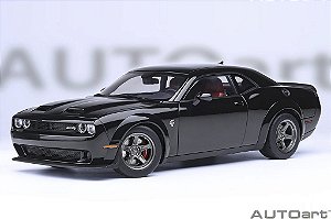 *** PRÉ-VENDA *** Dodge Challenger SRT Super Stock 2023 1:18 Autoart Preto
