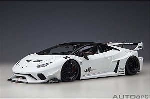 *** PRÉ-VENDA *** Lamborghini Huracan GT Liberty Walk LB Silhouette Works 1:18 Autoart Branco