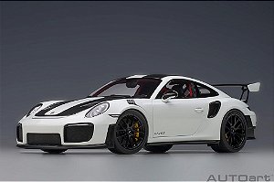 *** PRÉ-VENDA *** Porsche 911 (991.2) GT2 RS Weissach Package 1:18 Autoart Branco