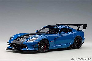 *** PRÉ-VENDA *** Dodge Viper 1:28 Edition ACR 2017 1:18 Autoart Azul