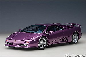*** PRÉ-VENDA *** Lamborghini Diablo SE 30th Anniversary 1:18 Autoart Violeta