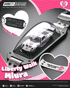 *** PRÉ-ORDER *** LB-Silhouette WORKS Miura GT Liberty Walk 1:64 INNO64 QTD2