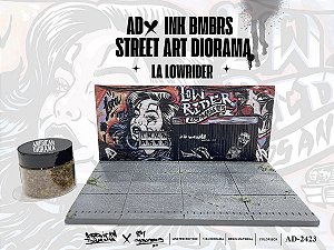 *** PRÉ-ORDER *** Street Art Diorama LA LOWRIDER 1:64 American Diorama QTD3