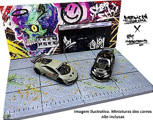 *** PRÉ-ORDER *** Street Art Diorama CYBER PUNK B INK BMBRS 1:64 American Diorama QTD3