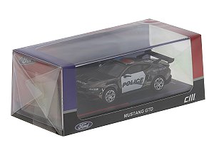 Mustang GTD Police Chrome 1:64 CM Model Exclusive