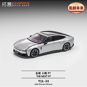 *** PRÉ-ORDER *** The Next P7 Silver 1:64 XCARTOYS Prata QTD3