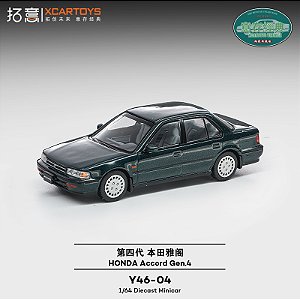 *** PRÉ-ORDER *** Honda Accord Gen.4 1:64 XCARTOYS Verde QTD3