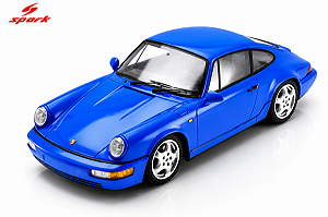 *** PRÉ-ORDER *** Porsche 964 RS street Maritimeblue 1992 1:18 Spark