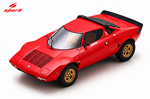 *** PRÉ-ORDER *** Lancia Stratos Street Car 1:18 Spark Vermelho