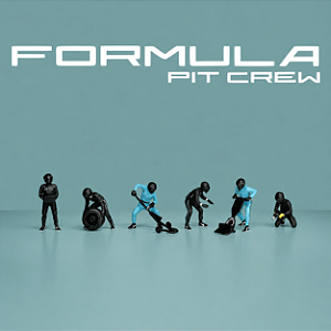 Fórmula Pit Crew Figures Team Black 1:64 American Diorama