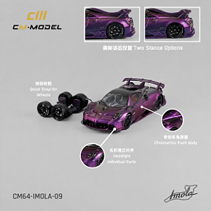 Pagani Imola 1:64 CM Model Purple