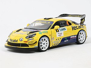 *** PRÉ-ORDER *** Alpine A110 RGT+ M. Fuster / D. Fuentes Rallye du Mont Blanc 2025 1:18 Solido Amarelo
