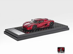 *** PRÉ-ORDER *** Koenigsegg CC850 1:64 LCD Models Vermelho QTD3