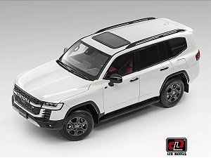 *** PRÉ-ORDER *** Toyota Land Cruiser 300 GR Sport 1:18 LCD Models Branco