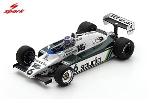 Fórmula 1 Williams FW08 Winner Swiss GP 1982 1:18 Spark