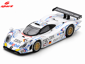 *** PRÉ-ORDER *** Porsche 911 GT1 No.25 2nd 24Hs Le Mans 1998 1:64 Spark QTD3