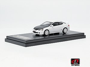 *** PRÉ-ORDER *** Honda INTEGRA (DC5) TYPE-R 1:64 LCD Models Branco