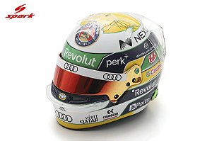 Capacete Audi Revolut F1 Team Gabriel Bortoleto 2026 1:5 Spark