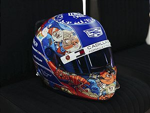 Capacete Cadillac F1 Team Valtteri Bottas Japanese GP 2026 1:5 Spark