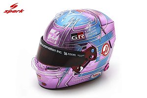 Capacete TGR Haas F1 Team VF-26 Esteban Ocon Miami GP 2026 1:5 Spark