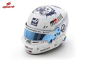 Capacete MoneyGram Haas F1 Team Ollie Bearman Canadian GP 2026 1:5 Spark