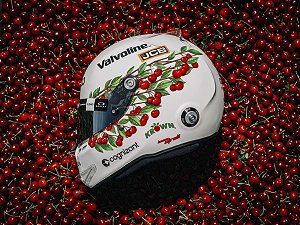 Capacete Aston Martin Aramco F1 Team Lance Stroll Canadian GP 2026 1:5 Spark