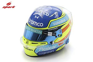 Capacete Aston Martin Aramco F1 Team Fernando Alonso 2026 1:5 Spark