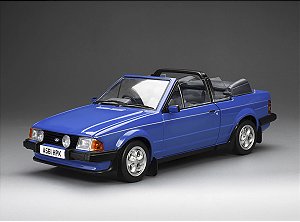 *** PRÉ-VENDA *** Ford Escort XR3i Cabriolet 1984 1:18 Sunstar Azul PV12943