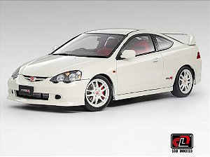 *** PRÉ-VENDA *** Honda Integra Type R DC5 1:18 LCD Models Branco PV12943
