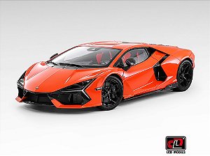 *** PRÉ-VENDA *** Lamborghini Revuelto 1:18 LCD Models Laranja PV12943