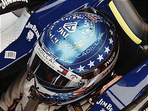 Capacete Cadillac F1 Team Valtteri Bottas GP British 2026 1:5 Spark