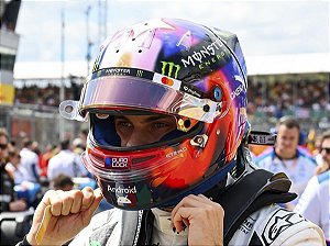 Capacete McLaren Mastercard F1 Team Oscar Piastri GP British 2026 1:5 Spark