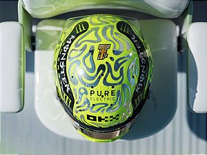 Capacete McLaren Mastercard F1 Team Lando Norris GP British 2026 1:5 Spark