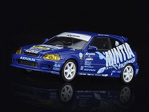 *** PRÉ-VENDA *** Honda Civic TYPE R (EK9) Exclusivo HK ToyCar Salon 2026 1:64 MOTORHELIX PV13007