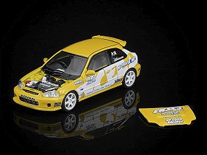 *** PRÉ-VENDA *** Honda Civic TYPE R (EK9) Exclusivo HK ToyCar Salon 2026 1:64 MOTORHELIX PV13007