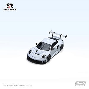 *** PRÉ-ORDER *** Porsche 911 GT3 R 1:64 Star Race Branco