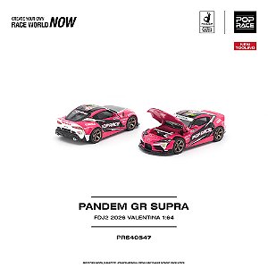*** PRÉ-ORDER *** PANDEM GR Supra FDJ2 Valentina Piaz 1:64 POP RACE QTD4
