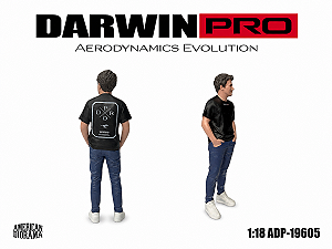 *** PRÉ-VENDA *** Figura DarwinPro x Teckwrap 1:18 American Diorama PV12943