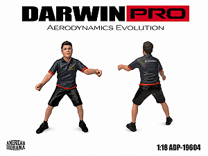 *** PRÉ-VENDA *** Figura DarwinPro x Teckwrap 1:18 American Diorama PV12943