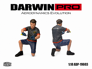 *** PRÉ-VENDA *** Figura DarwinPro x Teckwrap 1:18 American Diorama PV12943